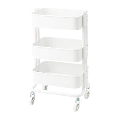 RASHULT/ロースフルト：ワゴン38x28x65 cm ホワイト （504.4 5,409円