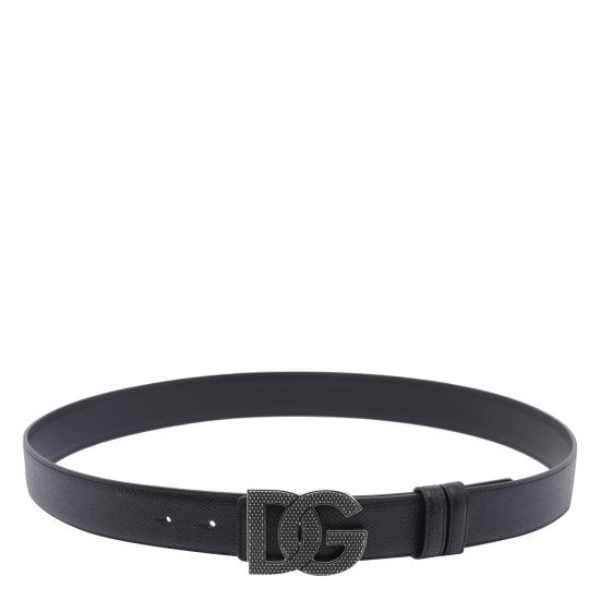 DOLCE & GABBANA Men Belts BC4943 AG651 8B956 Black