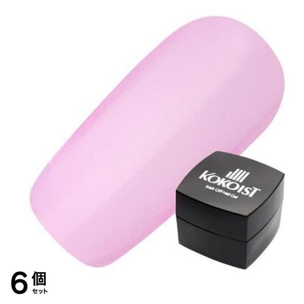 KOKOIST(ココイスト) エクセルライン ソークオフカラージェル E-81S クリアールージュ 2.5g 6個セット