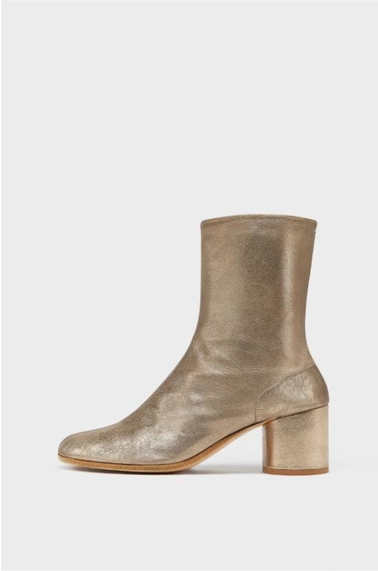 MAISON MARGIELA Women Boots S58WU0246P7453 HB127 CREAM GOLD