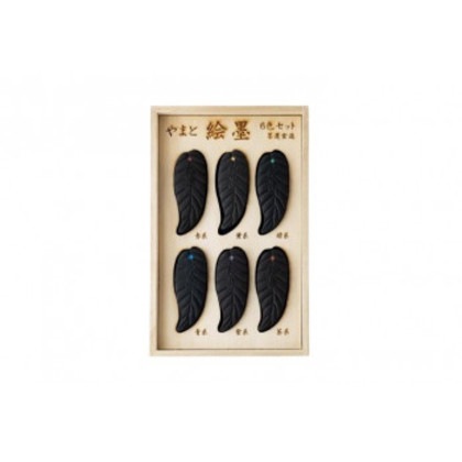 墨運堂 やまと絵墨 6色セット 15257