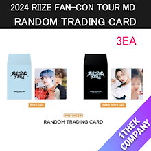 3EA ( RANDOM TRADING CARD）2024 RIIZE FAN-CON TOUR RIIZEING DAY OFFICIAL MD