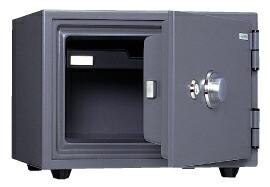 日本アイエスケイ(旧キング工業)HOME SAFE家庭用耐火金庫 キングスーパーダイヤル耐火金庫 KS-20SD DG ダークグレー 1時間耐火性能試験合格 地震 災害 防災