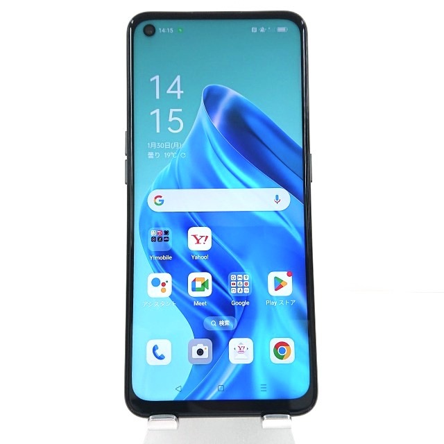 OPPO Reno5 A CPH2199 Y!mobile シルバーブラック 送料無料 本体 c05538