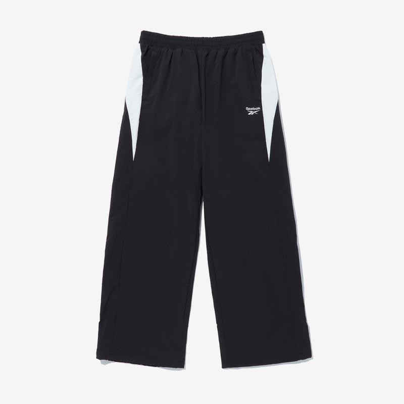男女共用シグネチャー2WAYウォームアップパンツ - ブラック REPA6EN11BK