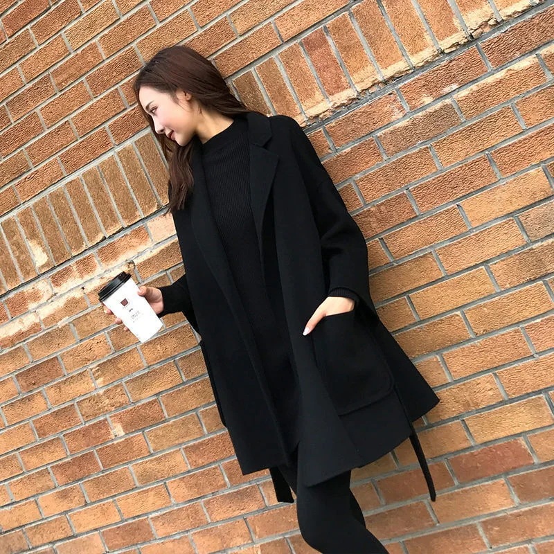 新品 大人気 トレンチコート レディースコート　秋冬　ラシャコート　ロング丈コート　女性　ジャケット　トレンド アウター　コート　通勤　カジュアル