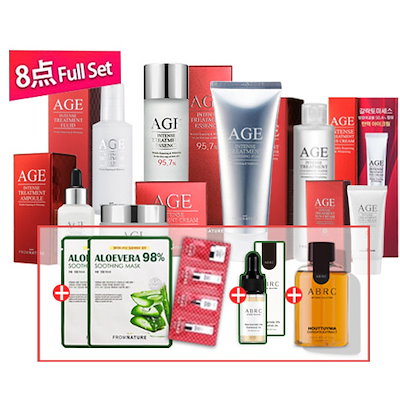 AGE INTENSE TREATMENT SKIN CARE SET 8点 www.krzysztofbialy.com