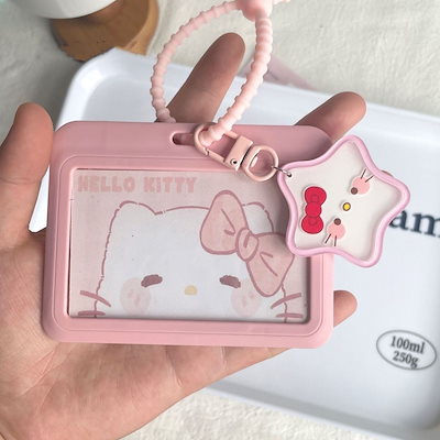 Qoo10] かわいい トレカケース キティちゃん 韓