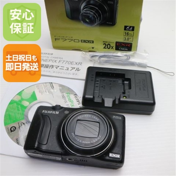 良品FinePix F770EXR ブラック デジカメ FUJIFILM 188