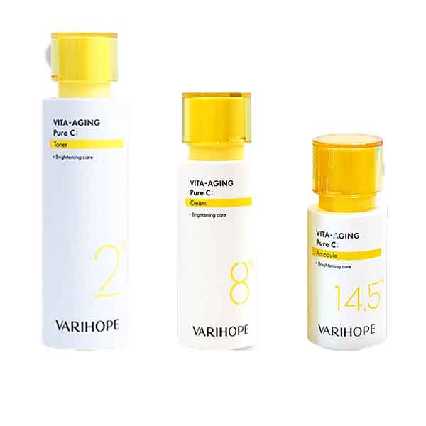 【正規品】【NEW!】ビタエイジングスペシャル3種企画セット（美容液+トナー+ クリーム）