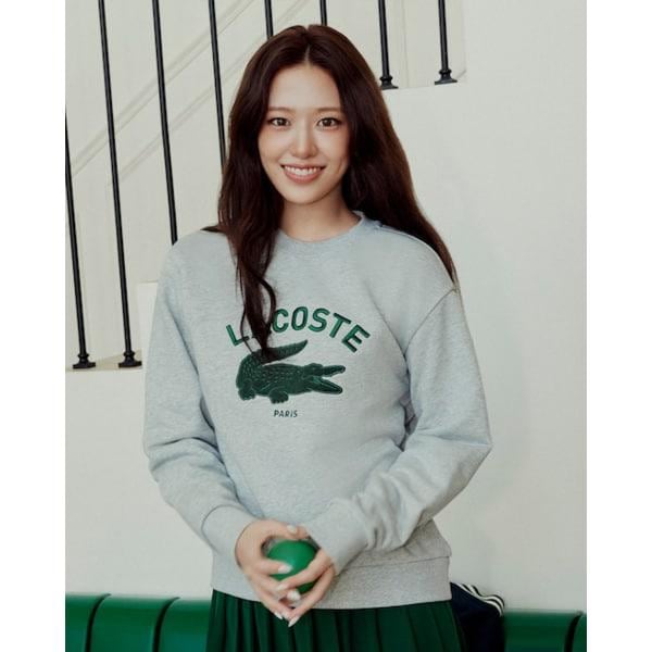 [女性] テニスクルーネック スウェットシャツ SF945E-55N CCA