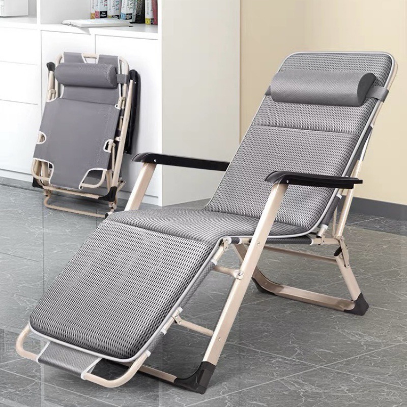 昼の宝リクライニングチェア折りたたみオフィス昼休み椅子バルコニーホームレジャー夏ポータブルレイジーバックチェア