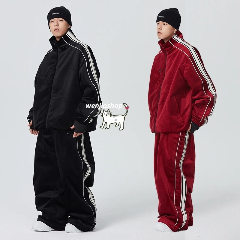 【急速出荷!】スノーボードウェア 上下セット メンズ レディース 男女兼用 2023 2024 新作 パンツ ジャケット アウター スノボウェア スノーウェア スキーウェア スノボーウェア 韓国風 防 17,700円