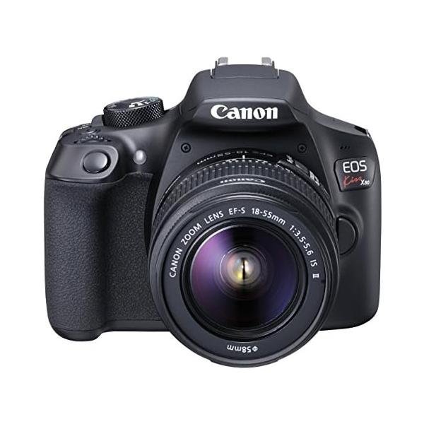 【中古】Canon デジタル一眼レフカメラ EOS Kiss X80 レンズキット EF-S18-55mm F3.5-5.6 IS II 付属 EOSKISSX801855IS2LK 46,080円