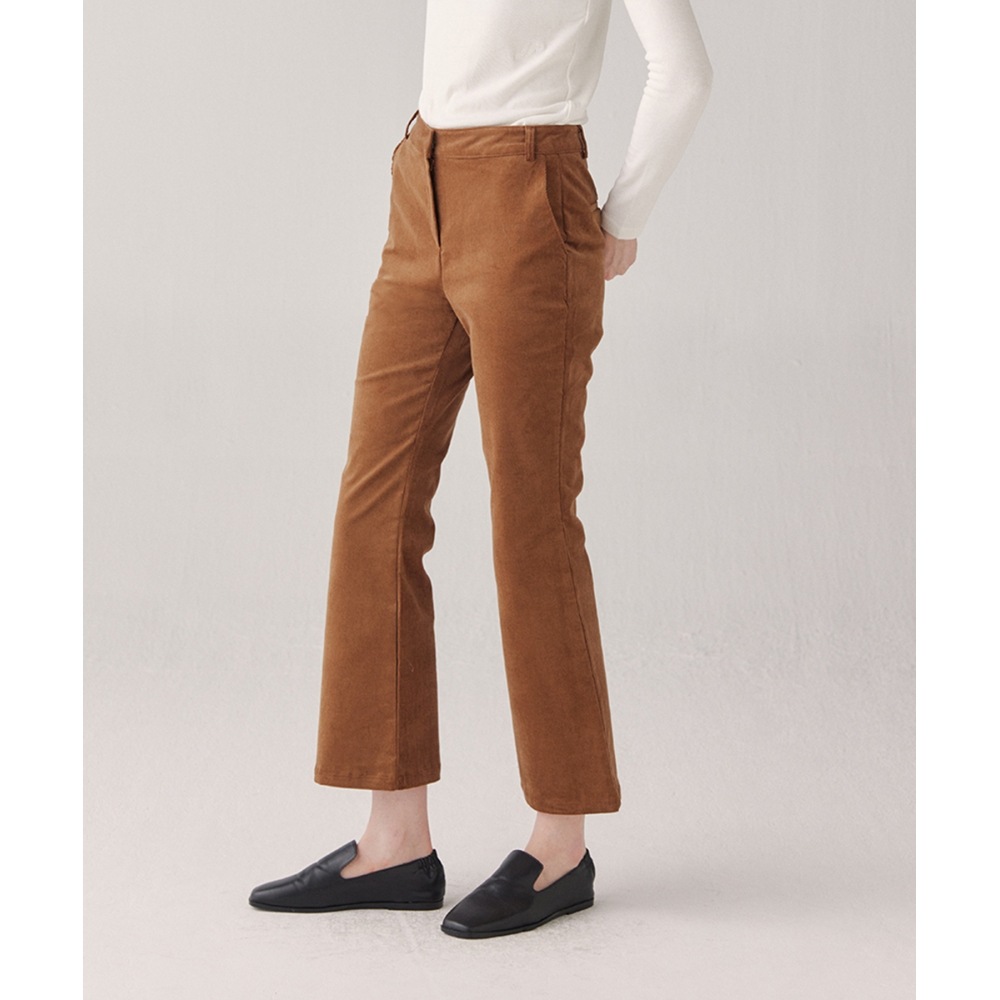 ITOV SEOULコーデュロイブーツカットパンツ（BG）