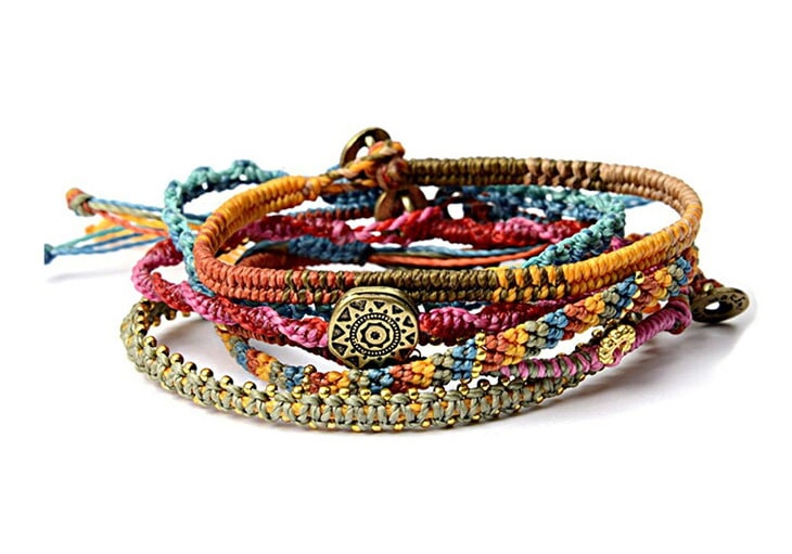 wakami (ワカミ) Earth Bracelet 7 Strand / アースブレスレット 7ストランド 正規品 (アンティグア)