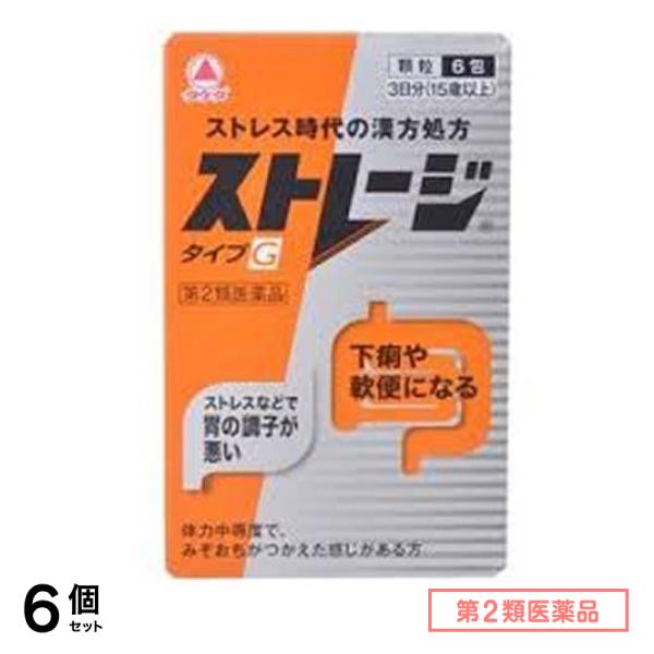 第2類医薬品 ストレージタイプG 6包 6個セット