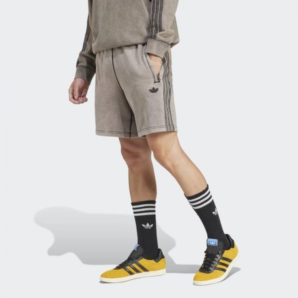 ユニセックスプレミアムエッセンシャルレトロウォッシュショーツA...