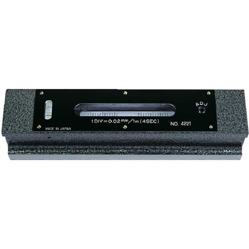 トラスコ中山　平形精密水準器 B級 寸法150 感度0.05　TFLB1505