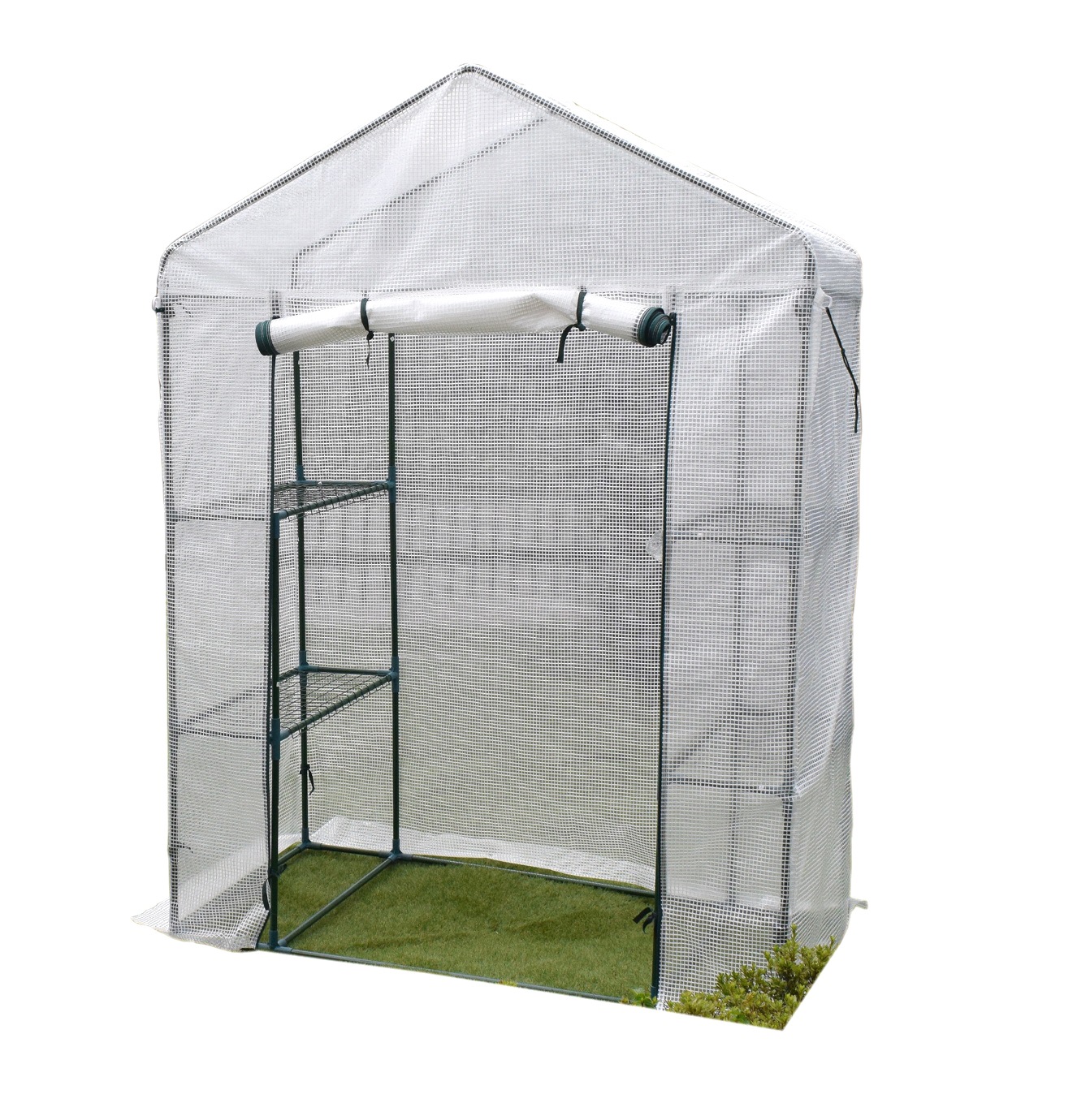 園芸用菜園ハウス 小 長さ73ｘ幅143ｘ高さ195cm 菜園ビニールハウス 温室ビニールハウス