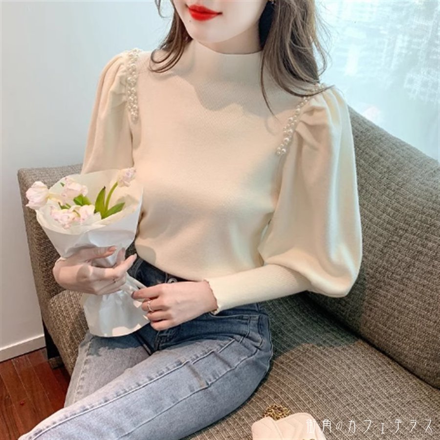 トップス 4色 セーター ロング丈 長袖 ハイネック Aライン フレア プルオーバー ニット 厚手生地 かわいい 大人可愛い 大人女子 こなれ感 シンプル カジュアル 大人 上品 おしゃれ お洒落 ラ 5,880円