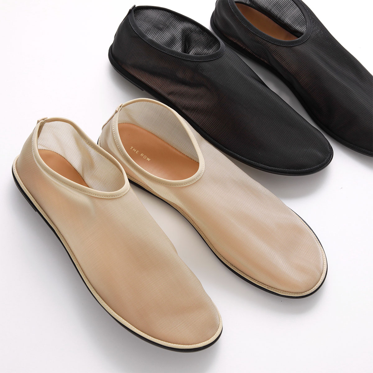 THE ROW ザ・ロウ フラットシューズ SOCK F1148A W20 レディース メッシュ ナイロン スリッポン パンプス 靴 カラー2色