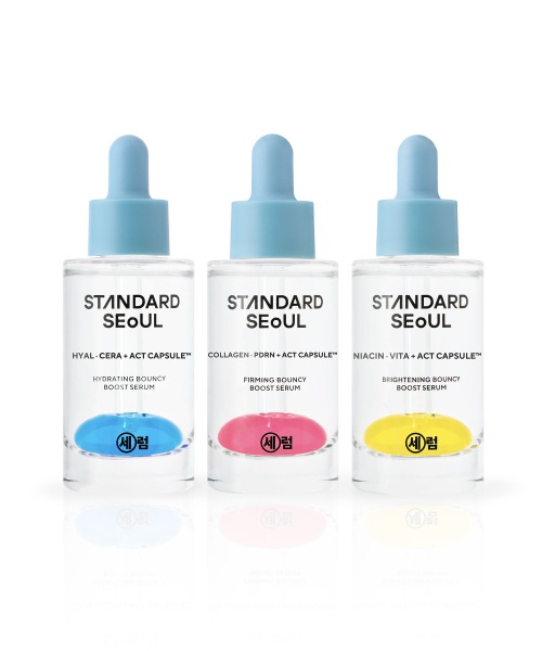 [3 PACK]コラーゲン弾力/ビタミン美白/ヒアル 中の保湿 タンタンボール セラム 30ml