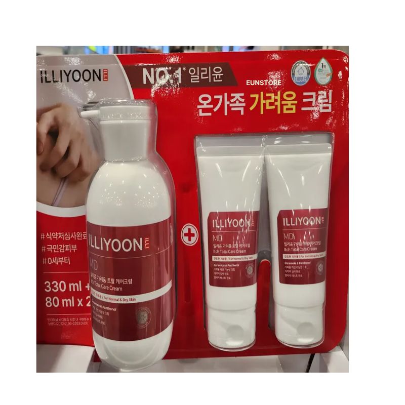 [NO BOX] 【韓国人気製品】トータルケア かゆみケア 300ml＋80ml＋80ml（並行輸入品）