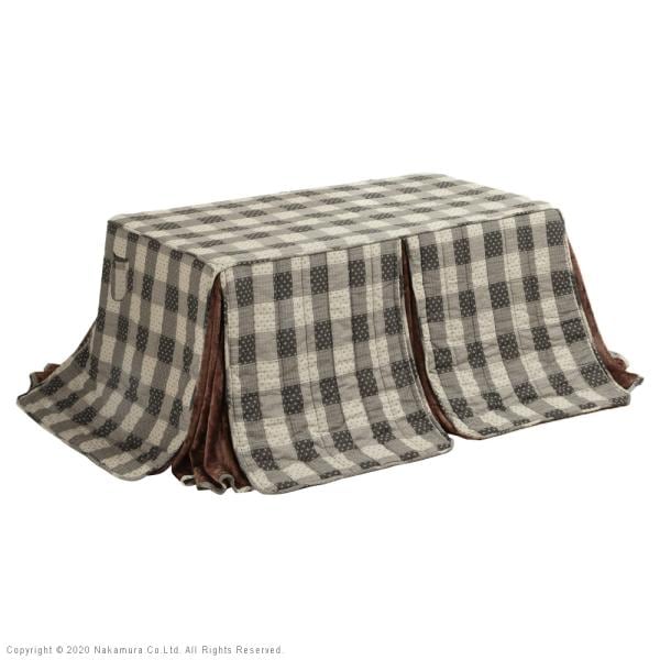 こたつ布団 単品 掛け布団のみ コタツ掛布団 対応天板サイズ150×90cm ダイニングコタツ用 素朴 柄 デザイン おしゃれ コタツテーブル本体別売り