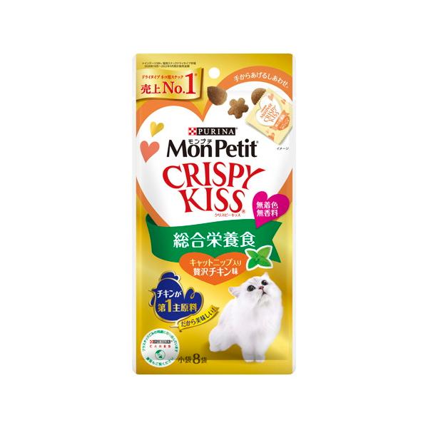 【1ケース】【お取り寄せ対象品】ネスレピュリナ　総合栄養食　キャットニップ入り贅沢チキン味 3g×8袋 [ネスレ日本ネスレピュリナペットケア] *30個