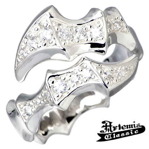 アルテミスクラシック Artemis Classic シルバー リング ルシフェル ウイング シルバー リングPAVE 指輪 アクセサリー シルバー 925 ACSR0006 PAVE