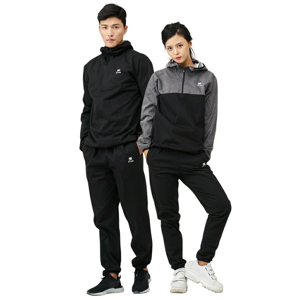 サウナスーツ メンズ レディース 大きいサイズ プルオーバー 上下 セット ダイエットウェア 洗濯可能 トレーニングウェア おしゃれ 減量着 服 痩せ 発汗