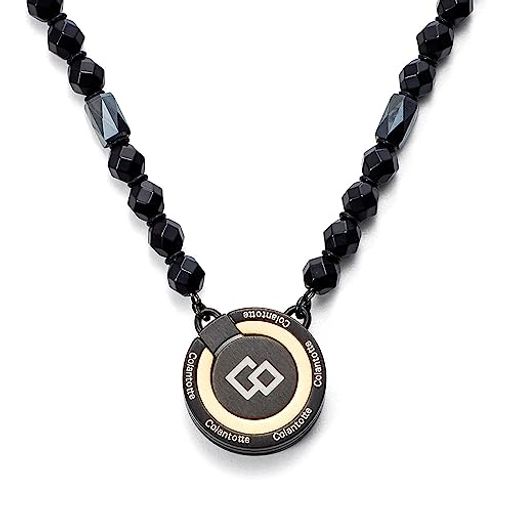 コラントッテ(COLANTOTTE) コラントッテ THEO ネックレス LUSSO ブラック 48CM