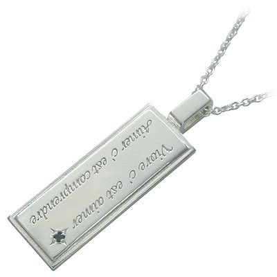 シルバー メンズブラックダイヤモンドペンダントネックレス楽ギフ_包装