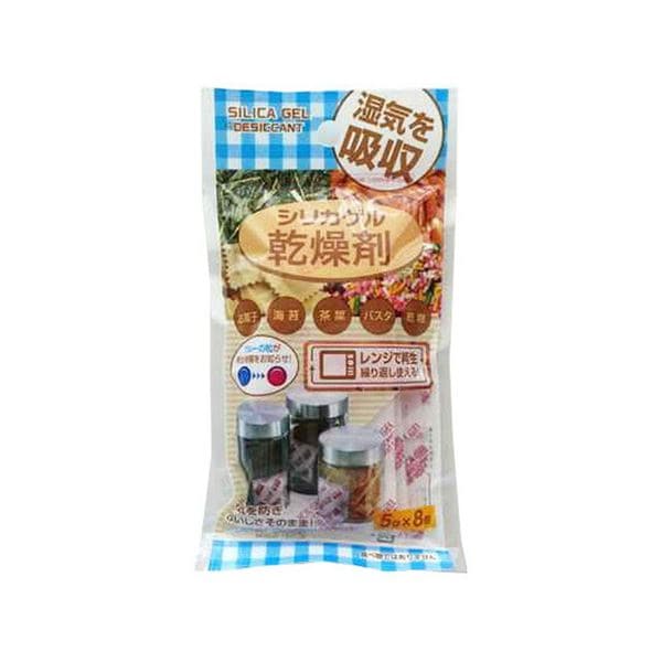 （まとめ）不動化学 シリカゲル乾燥剤 5g 8個入り CS-1570 （乾燥剤 シリカゲル） 200個セット