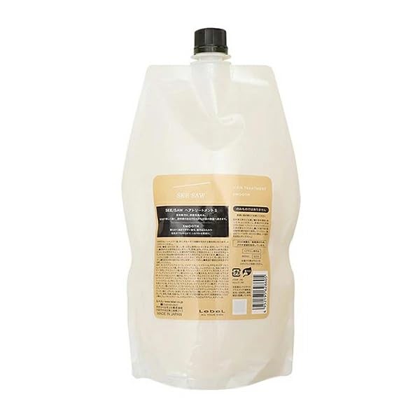 【全国送料無料】 Lebel ルベル シーソー ヘアトリートメントS(スムース)つめかえ用（800ml）