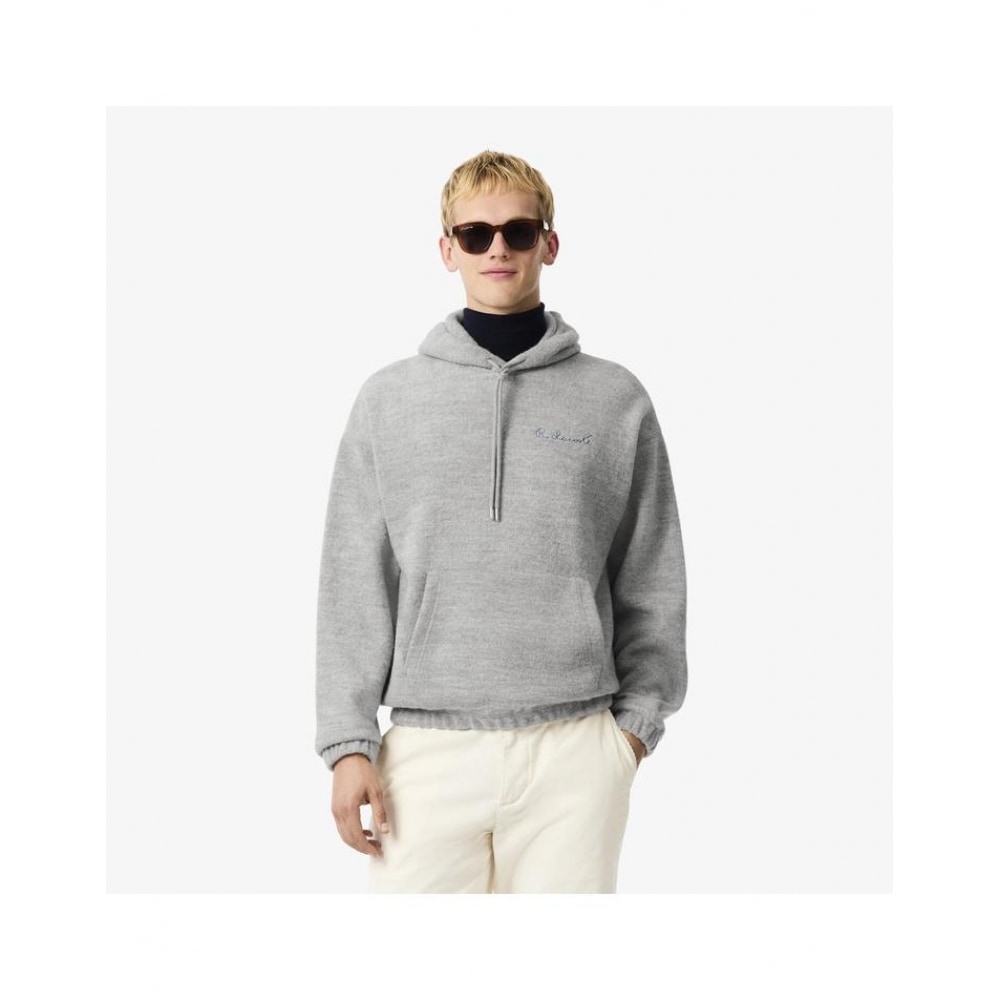 ラコステメンズパリパックフランネルフード付きプルオーバー SH5502-55N CCA