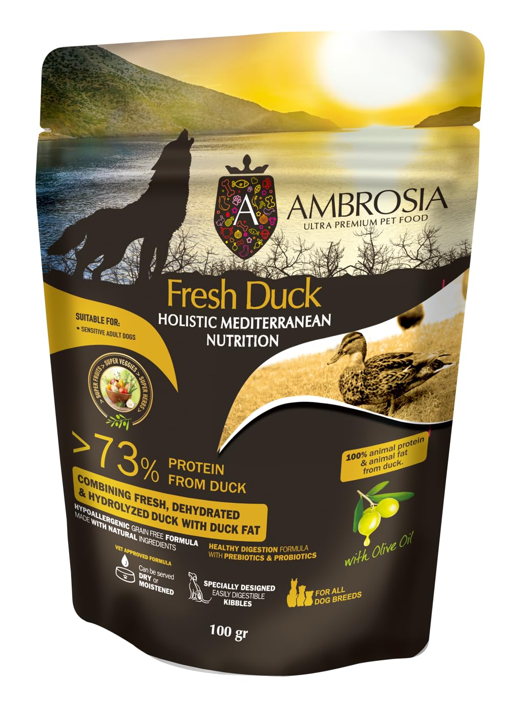 即日発送！ アンブロシア HMNダック 1.5kg