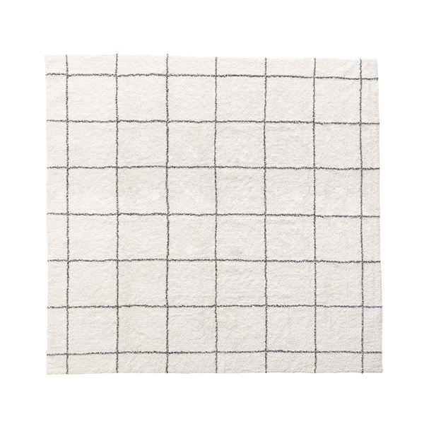 ラグ 約W185xD185cm アイボリー