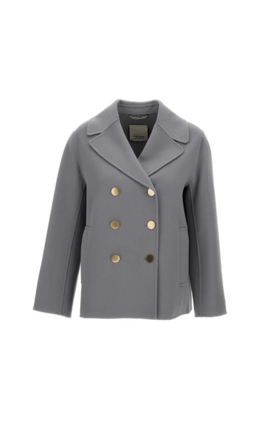MAX MARA Women Coats 2619041041600088 Grey