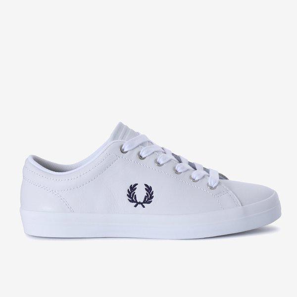 FRED PERRY_ 男女スニーカー ベースライン レザー SFPU2517311-200