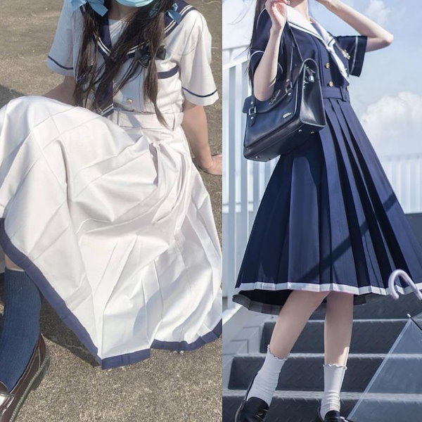 Qoo10] セーラー服コスプレ量産型地雷ハロウィンか