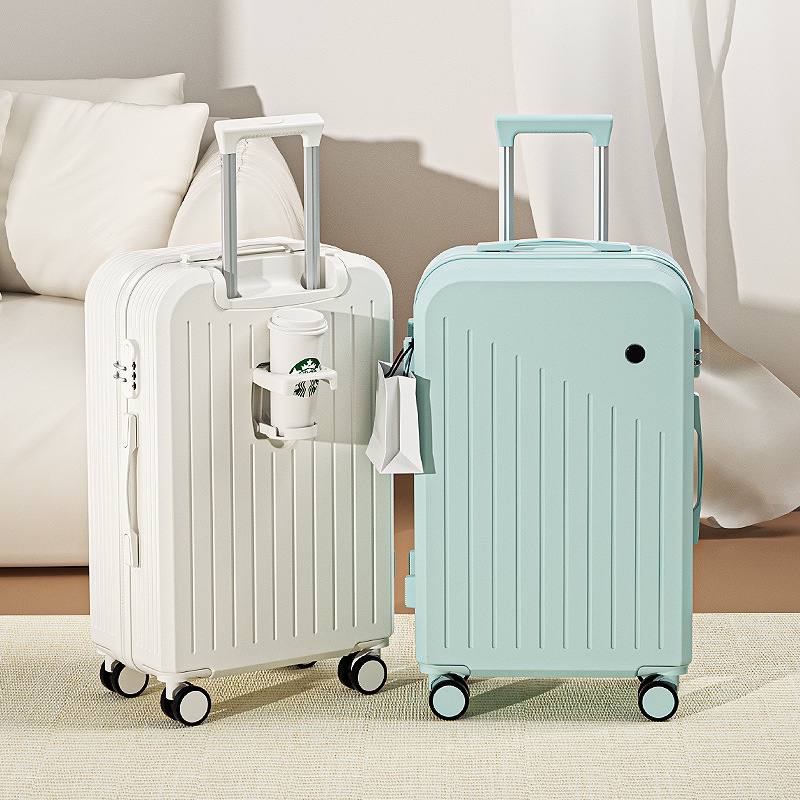 女性用高価値スーツケース 20 インチ 学生用小型軽量トロリーケース 男性用 24 インチ サイレントホイール パスワードボックス