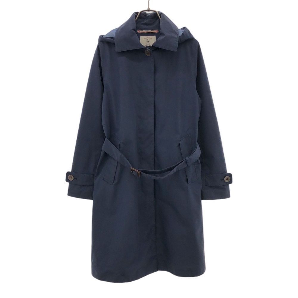 ゴアテックス 長袖 ナイロン コート S ブルー系 GORE-TEX メンズ