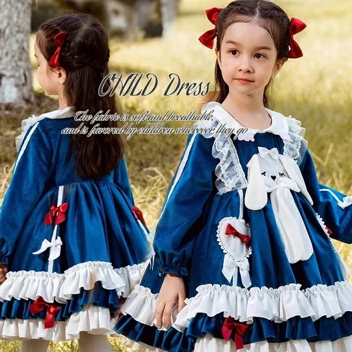 新品限時!優!惠!A347ロリータワンピース 女子 子供服 プリンセスドレス キッズドレス ベビーロリータドレス 可愛い 赤ちゃん お宮参り 結婚式 ピアノ発表会 誕 七五三 Lolita ロリータ