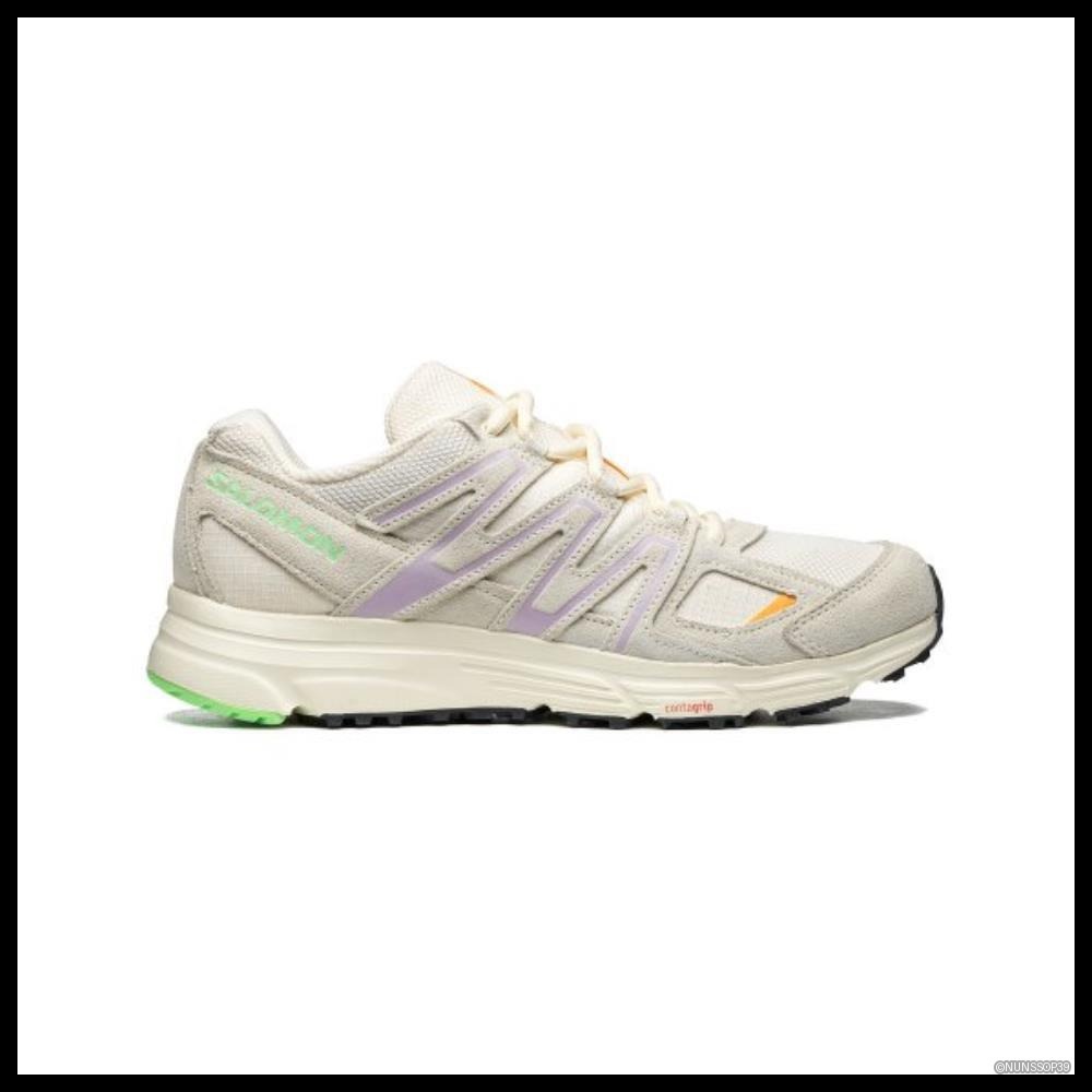 Salomon X Mission 4 Suede Vanilla Orchid Bloom Blazing O