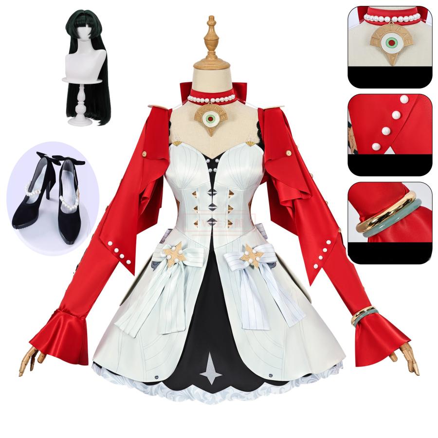 ゼンレスゾーンゼロ Zenless Zone Zero アストラ ヤオ Astra Yao コスプレ衣装 ウィッグ 靴 ロールプレイ ハロウィン 演出服 変装