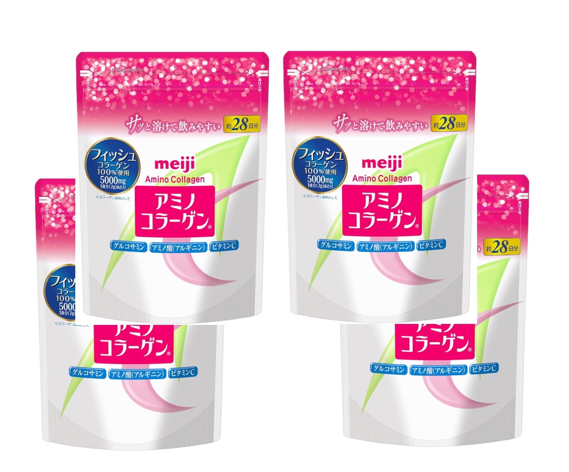 アミノコラーゲン 約28日分 196g 4袋セット アミコラ フィッシュコラーゲンコラーゲン
