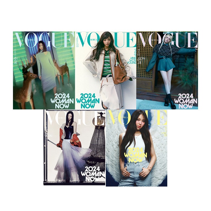 [5種 セット] Vogue 2024年３月 韓国雑誌 IVE NEWJEANS GIRLS GENERATION