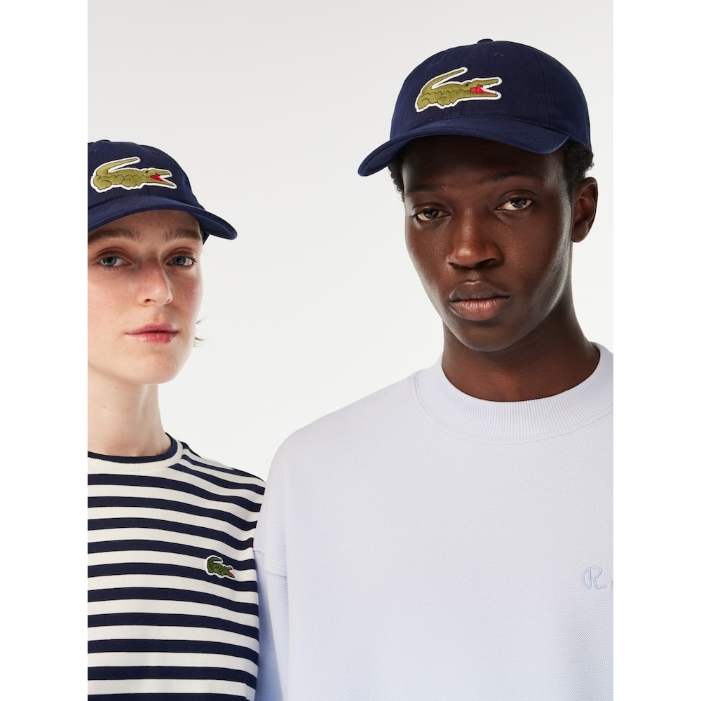 LACOSTE パブリックビッグクロックベースボールキャップ RK9871-54G 166 Q2NRK9871-54G166